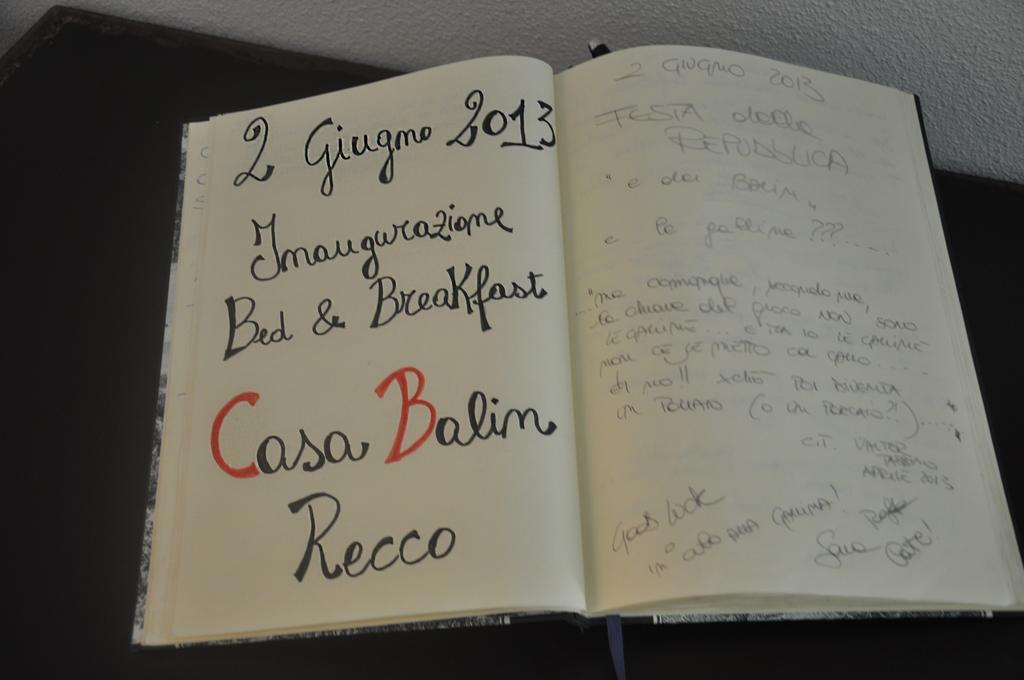 Rooms And Breakfast Casa Balin เรคโค ภายนอก รูปภาพ